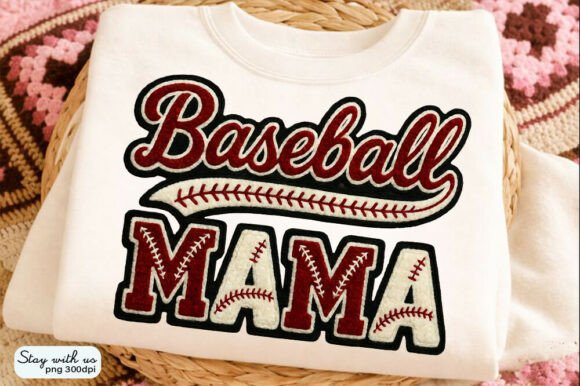 Download Baseball Mama Sublimation Mothers Day - Premium Bundle