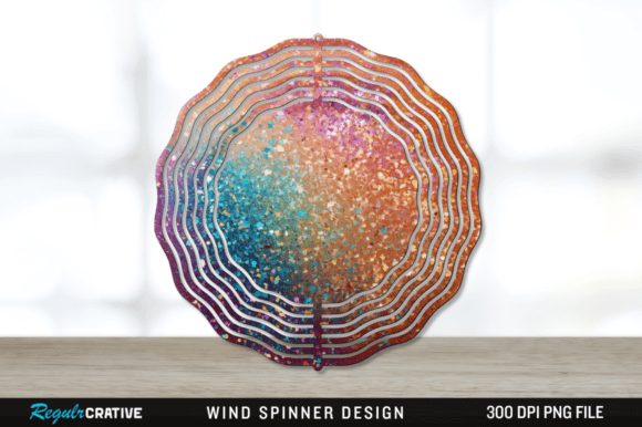 Download Bright Glitter Wind Spinner Png Design - Bright glitter Collection