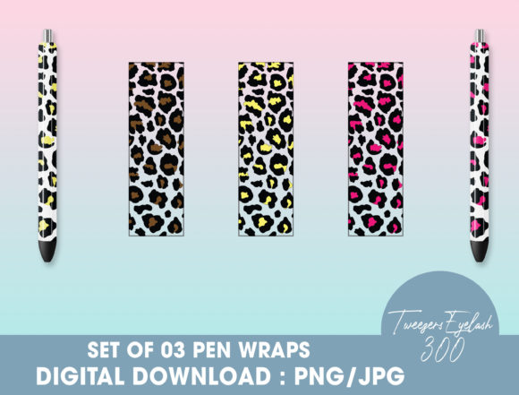 Download Leopard Pen Wraps PNG - Leopard pen wraps Collection
